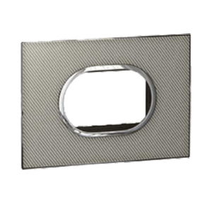 Legrand Arteor 3M Woven Metal Cover Plate With Frame, 5763 27